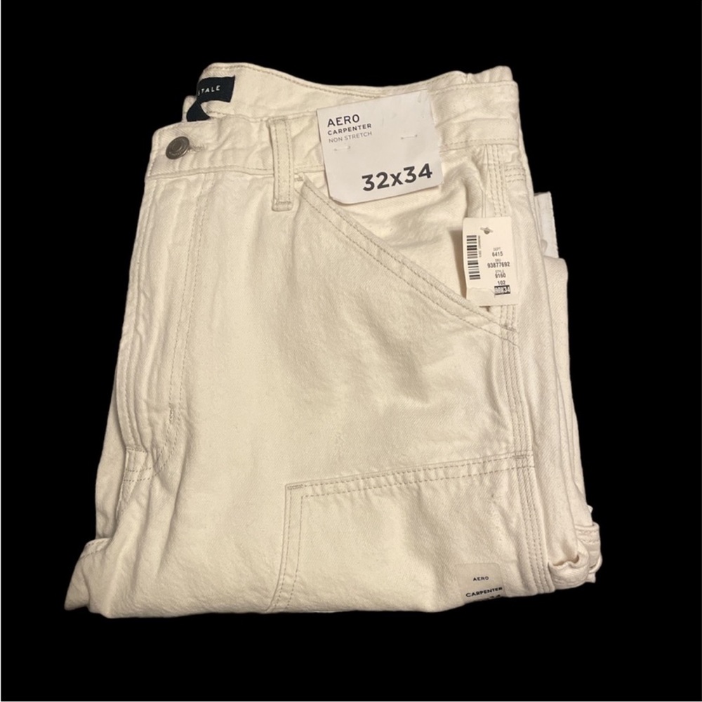 Men's White Carpenter Jeans